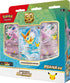 Pokémon Karmesin & Purpur 30 Jahre Kampfdeck Tag oder Nacht in deutscher Sprache mit spielbereitem 60-Karten-Deck, Psiana-ex oder Nachtara-ex, Deckbox und Spielzubehör
