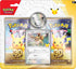 Pokémon 30 Jahre 2er-Pack-Blister mit holografischer Evoli-Promokarte, zwei Boosterpacks der Jubiläumserweiterung und einer Pokémon-Münze in deutscher Sprache
