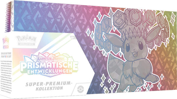 Pokemon Karmesin & Purpur - Prismatische Entwicklungen  Super-Premium-Kollektion