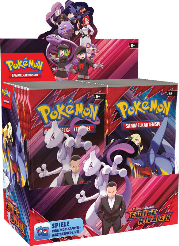 Pokémon Ewige Rivalen Booster Display (36 Packs) – Karmesin & Purpur