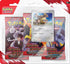 Pokémon Drei-Boosterpack-Blister Karmesin & Purpur - Ewige Rivalen