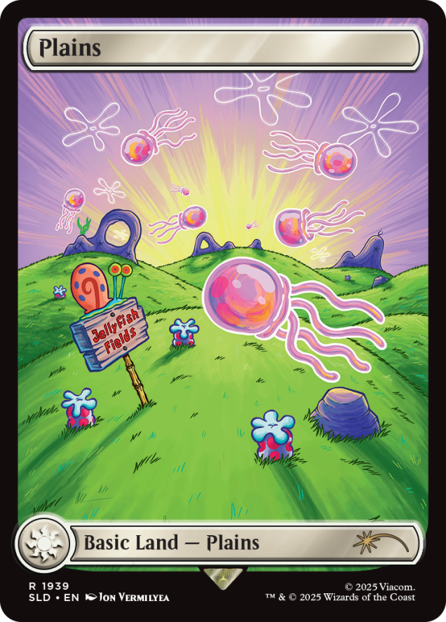 Magic: Secret Lair x Spongebob Squarepants - Lands under the Se