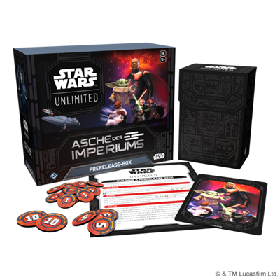 Star Wars Unlimited Set 8 Asche des Imperiums Prerelease Box Deutsch