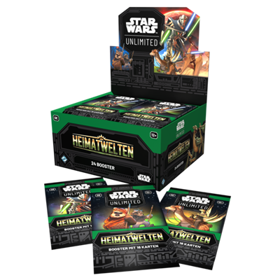 Star Wars: Unlimited – Heimatwelten Booster Display DE