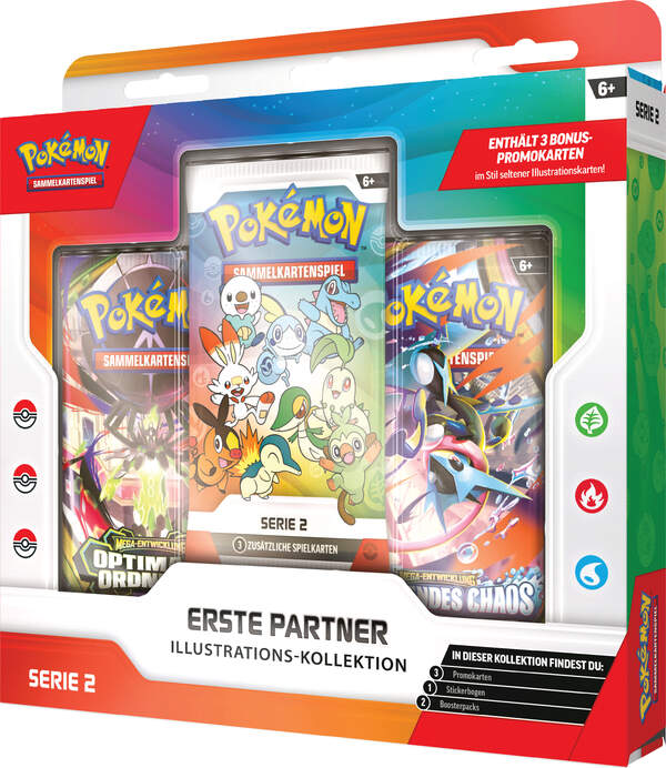 Pokémon Erste-Partner-Kollektion – Serie 2 | 30 Jahre Pokémon