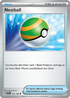 Nestball Pokémon Trainerkarte 181/198 aus dem Set Karmesin & Purpur in Near Mint Zustand – Itemkarte zur schnellen Suche nach Basis-Pokémon.