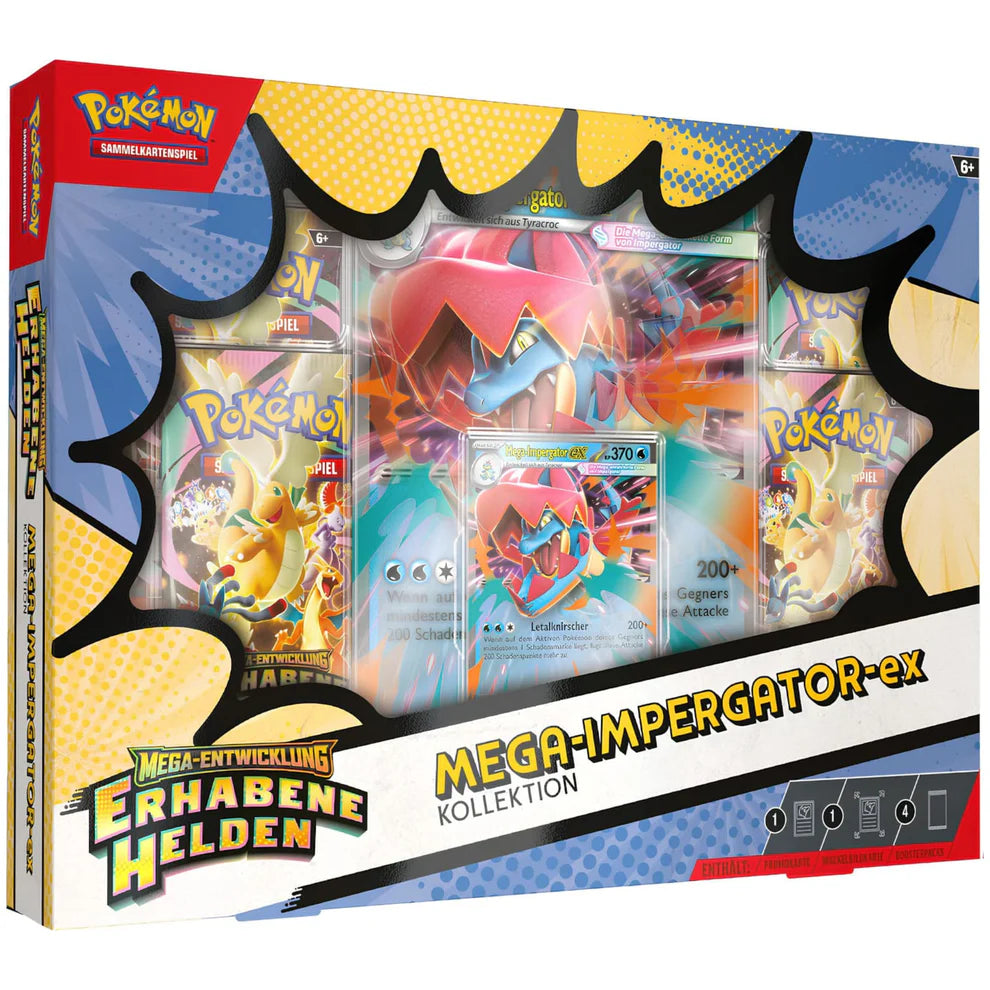 Pokémon ME02.5 Mega-Entwicklung-ex-Kollektion - Mega-Impergator-Ex DE