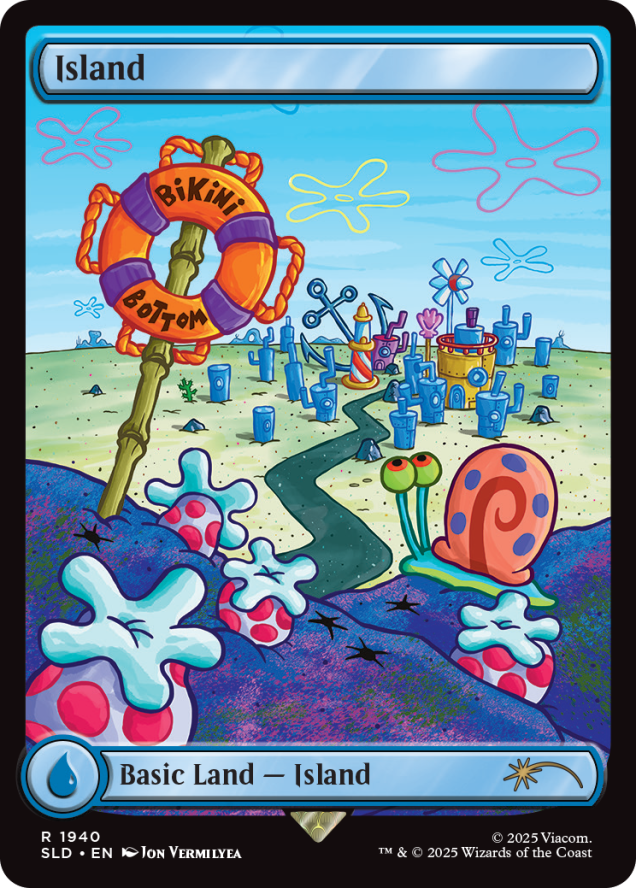 Magic: Secret Lair x Spongebob Squarepants - Lands under the Se