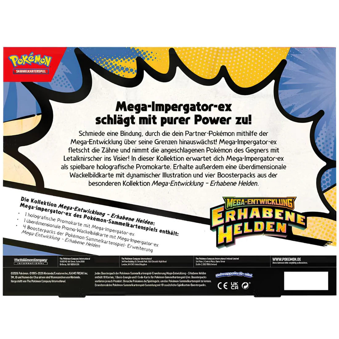 Pokémon ME02.5 Mega-Entwicklung-ex-Kollektion - Mega-Impergator-Ex DE