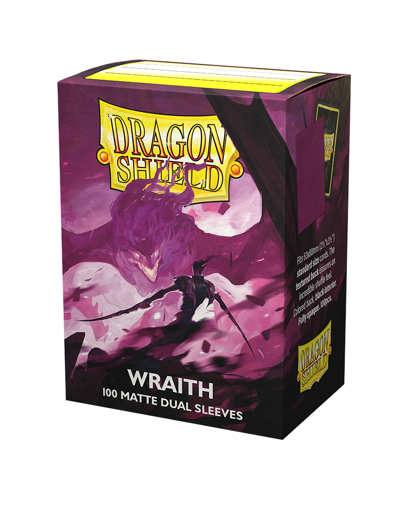 Dragon Shield Dual Matte Sleeves – Wraith – 100 Kartenhüllen