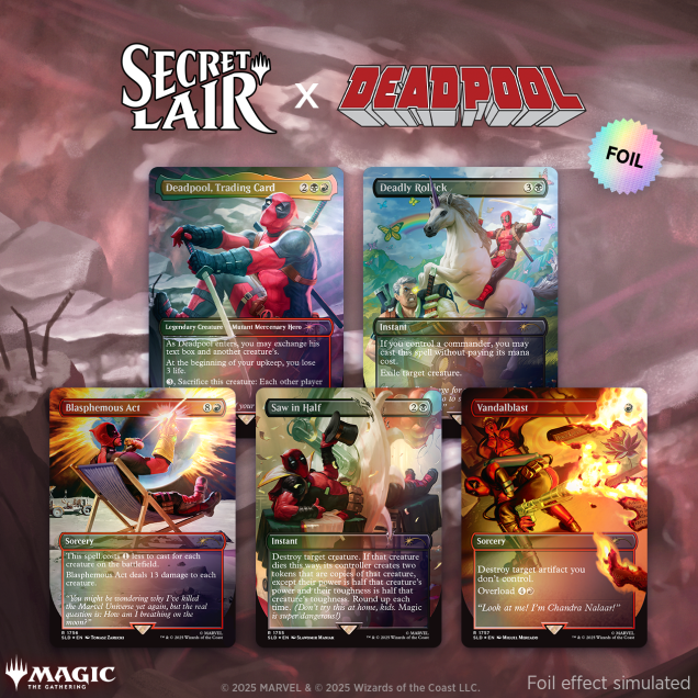 Secret Lair Deadpool