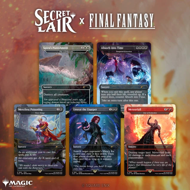 Produktbild von Secret Lair x Final Fantasy: Game Over (Non-Foil EN) – Kartenübersicht