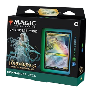 Herr der Ringe Commander Deck Elven Council englisch