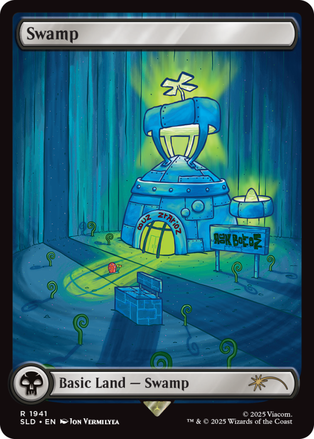 Magic: Secret Lair x Spongebob Squarepants - Lands under the Se