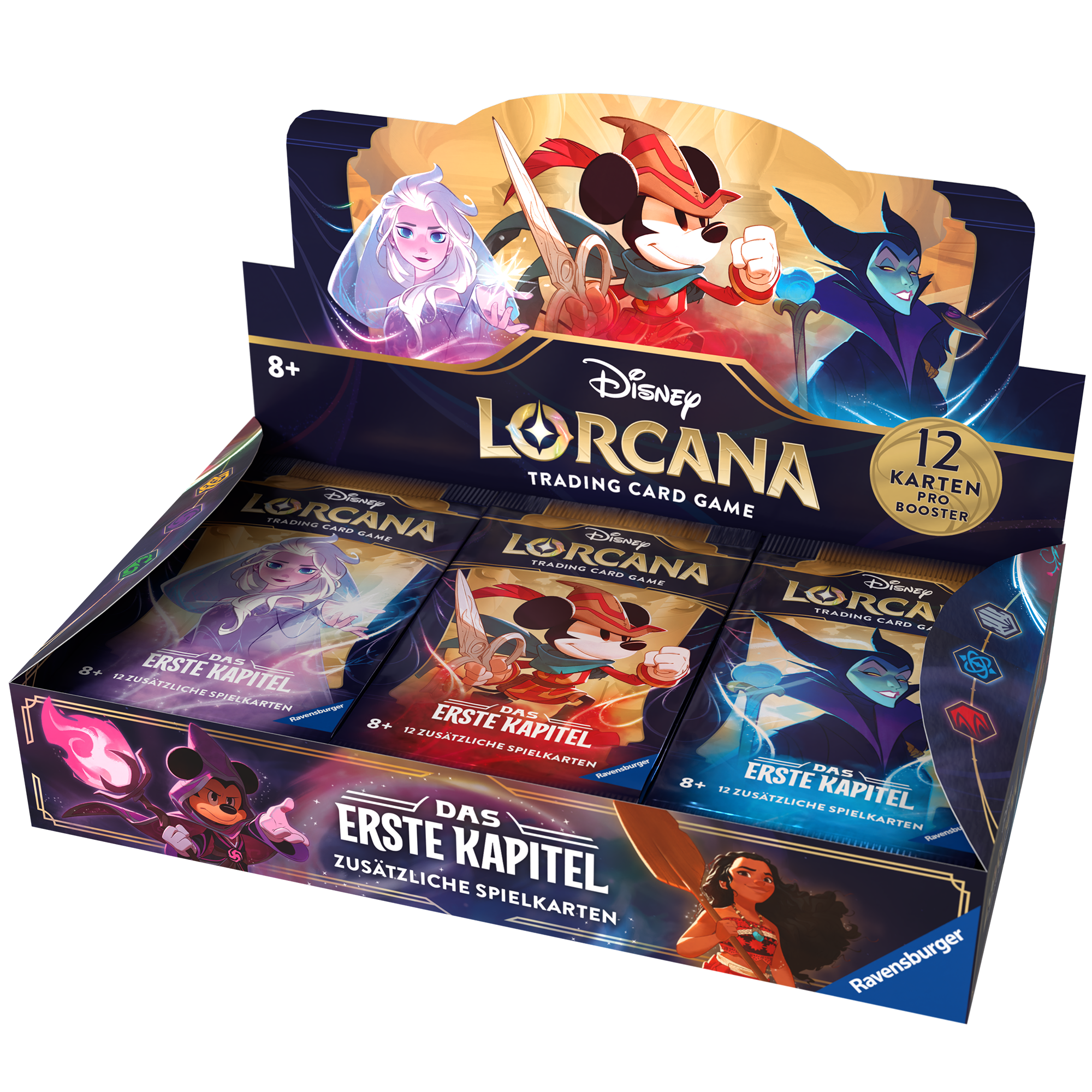 Disney Lorcana: Das Erste Kapitel - Display mit 24 Boostern (DE) - First Print CM1