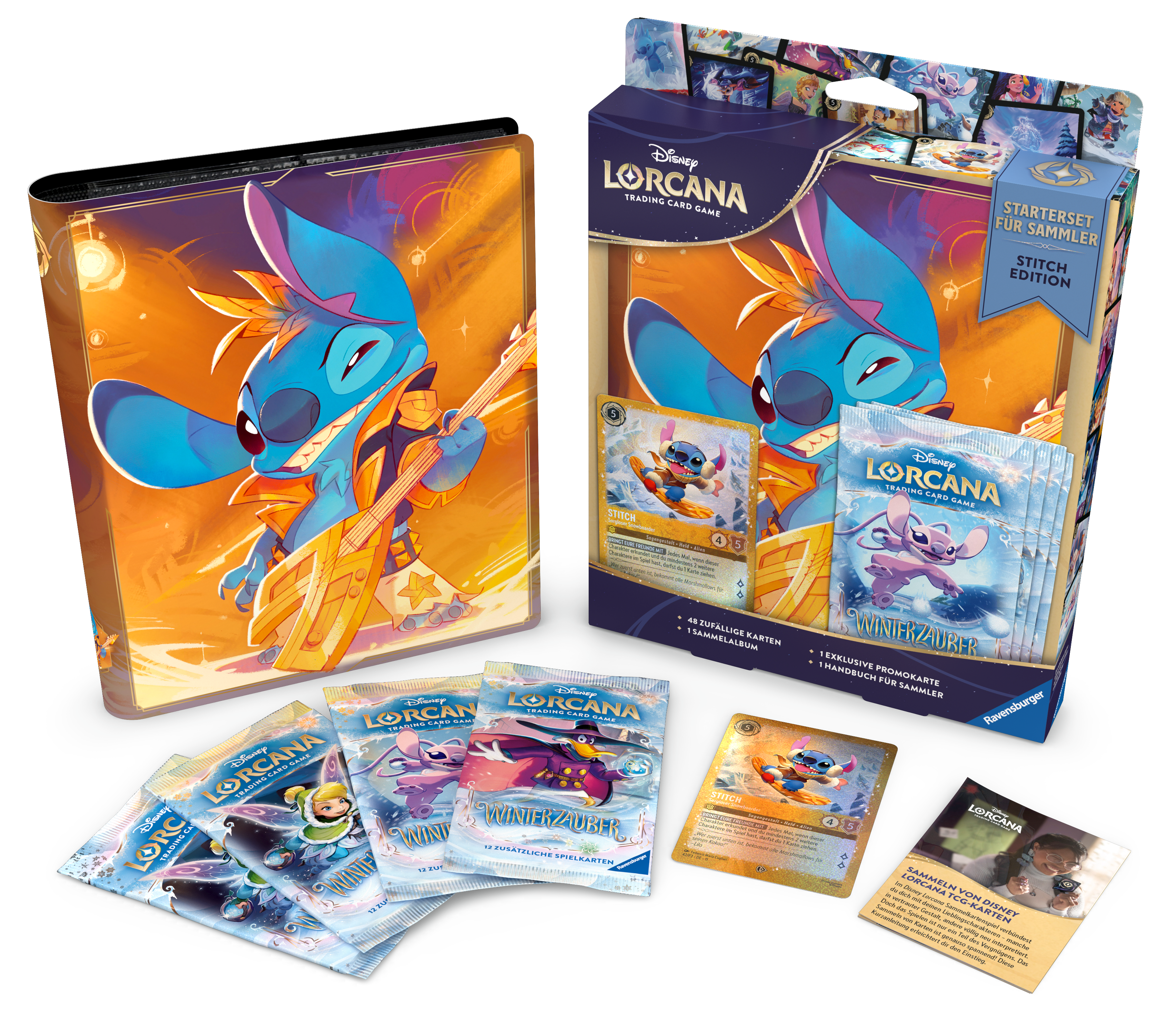 Disney Lorcana: Winterzauber - Sammler Starterset Stitch Edition (DE)