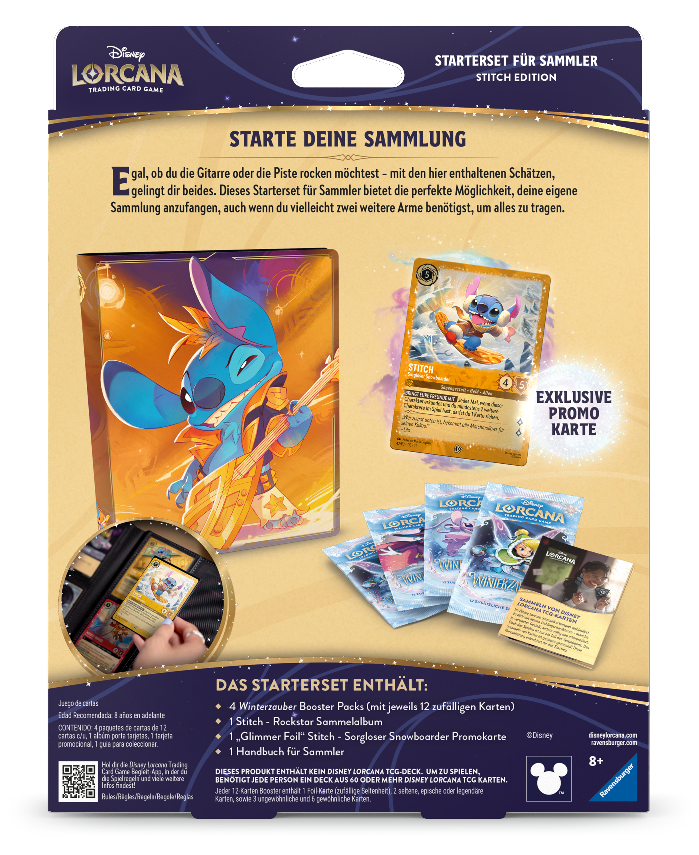 Disney Lorcana: Winterzauber - Sammler Starterset Stitch Edition (DE)
