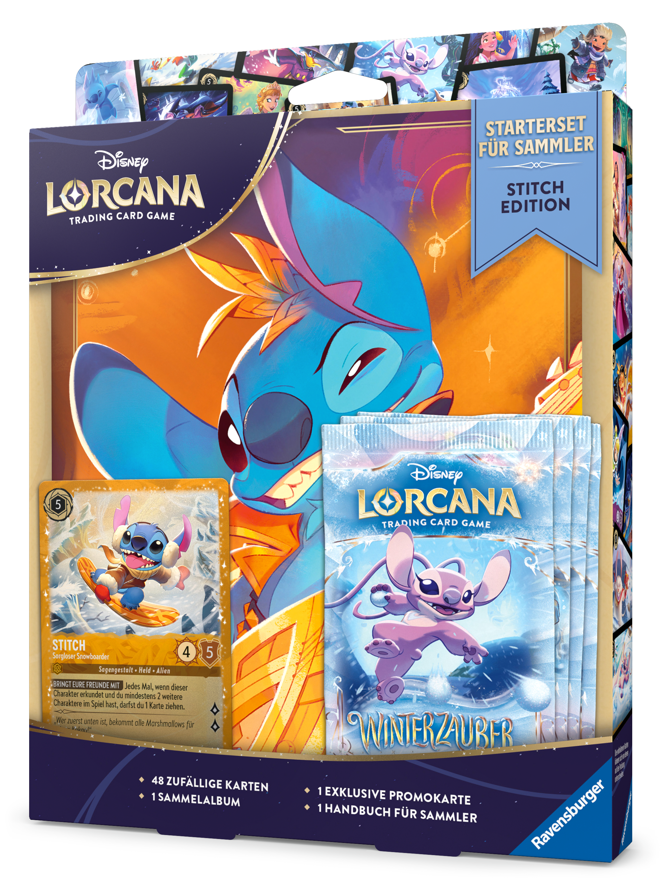 Disney Lorcana: Winterzauber - Sammler Starterset Stitch Edition (DE)