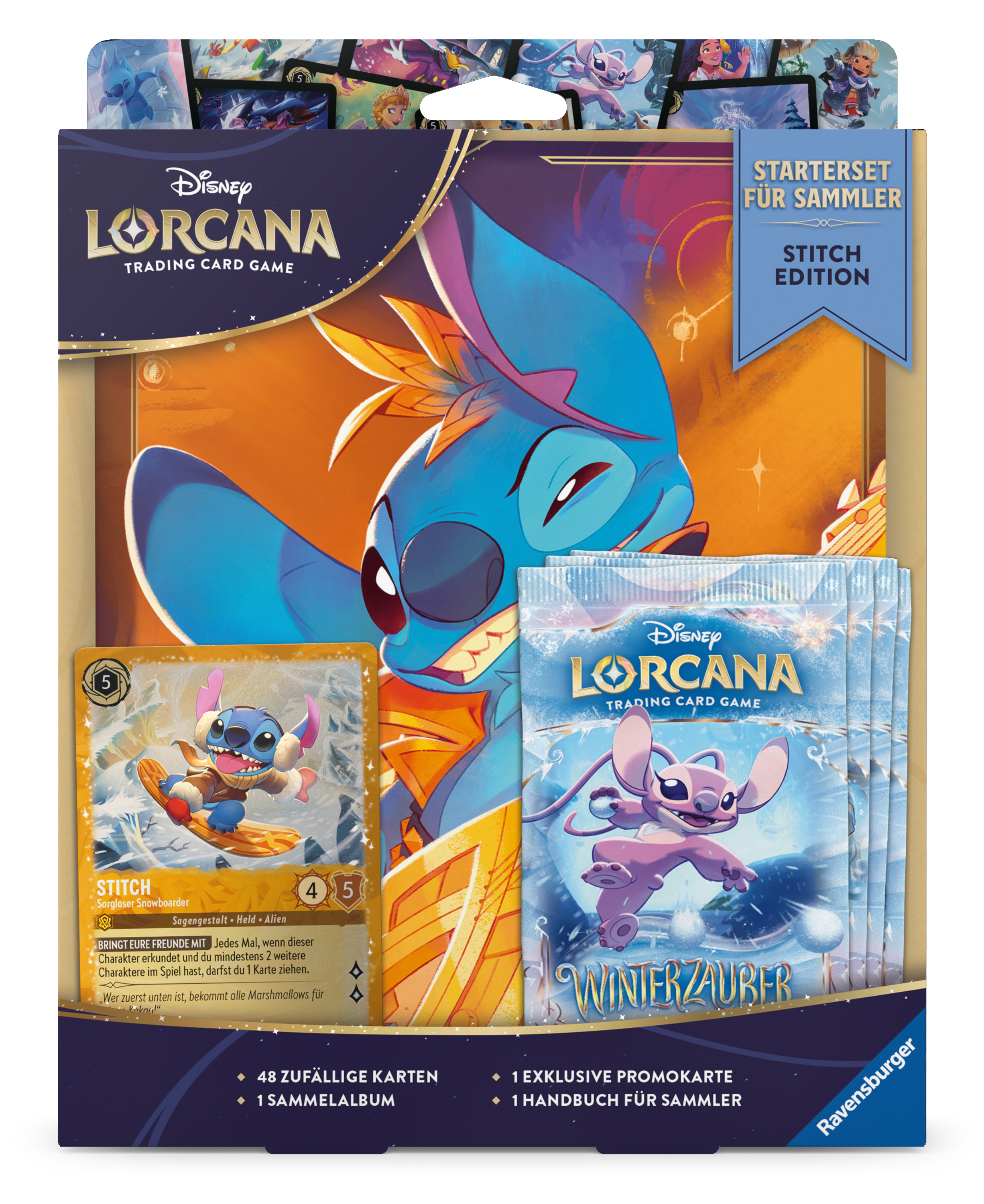 Disney Lorcana: Winterzauber - Sammler Starterset Stitch Edition (DE)