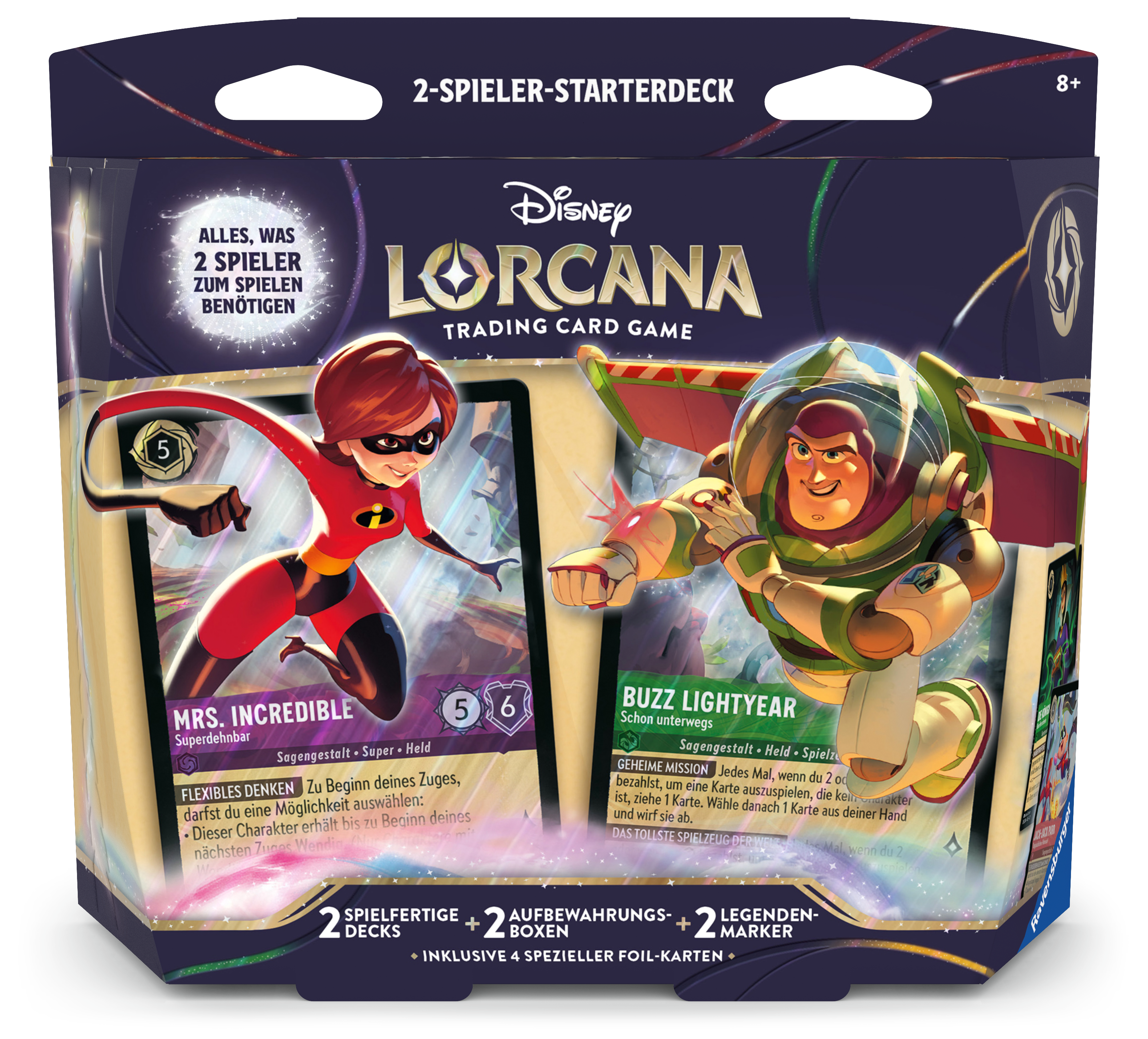 Disney Lorcana: Unbekannte Wildnis - 2 Spieler Starterdeck