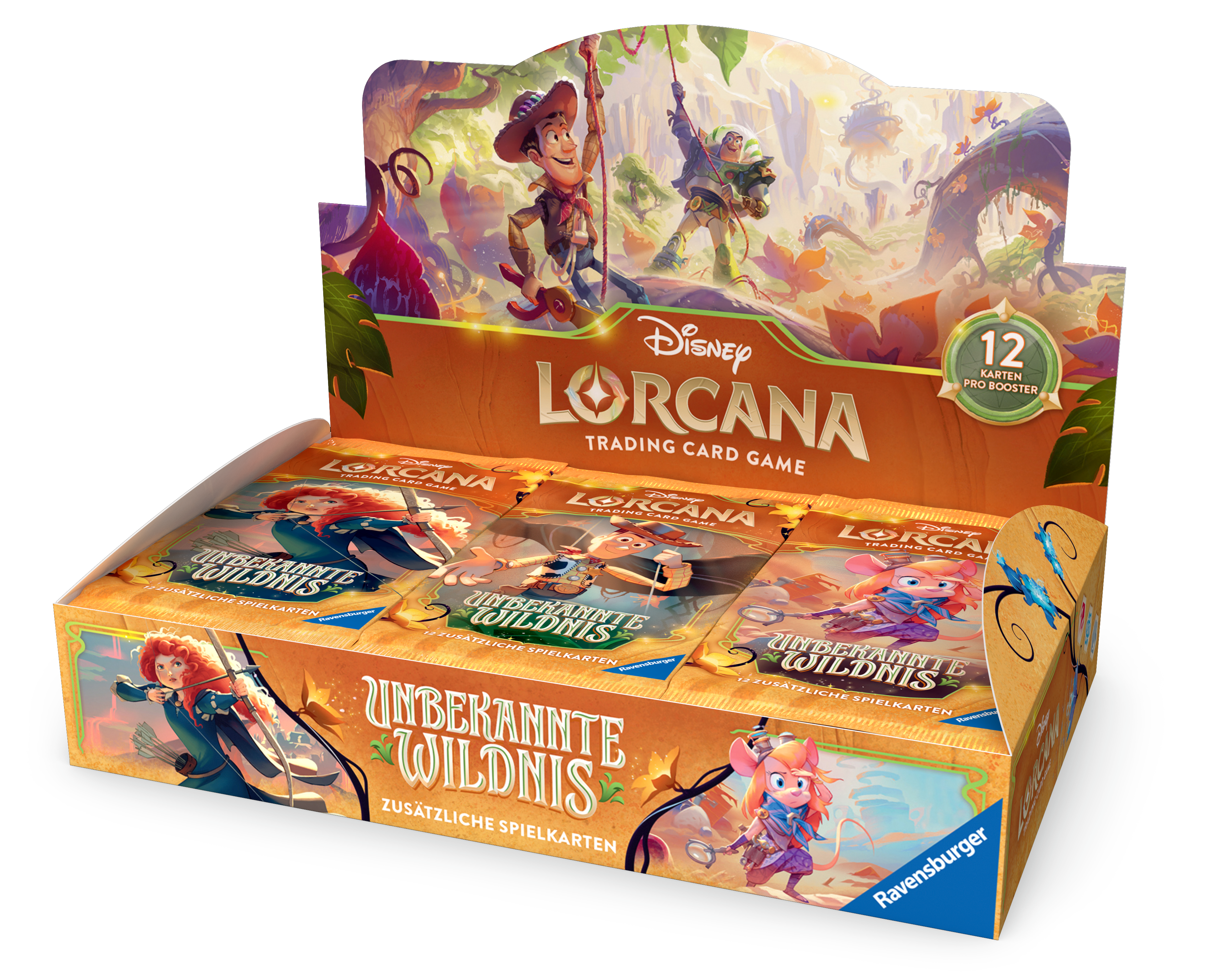 Disney Lorcana: Unbekannte Wildnis - Display (DE)