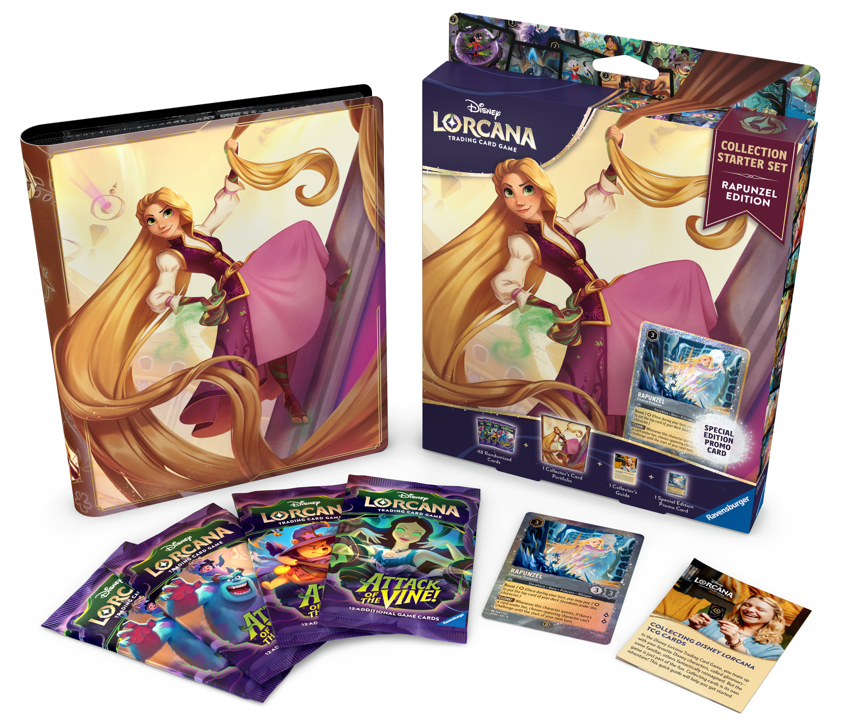 Disney Lorcana: Attack of the Vine! - Sammler Starterset Rapunzel Edition (ENG)