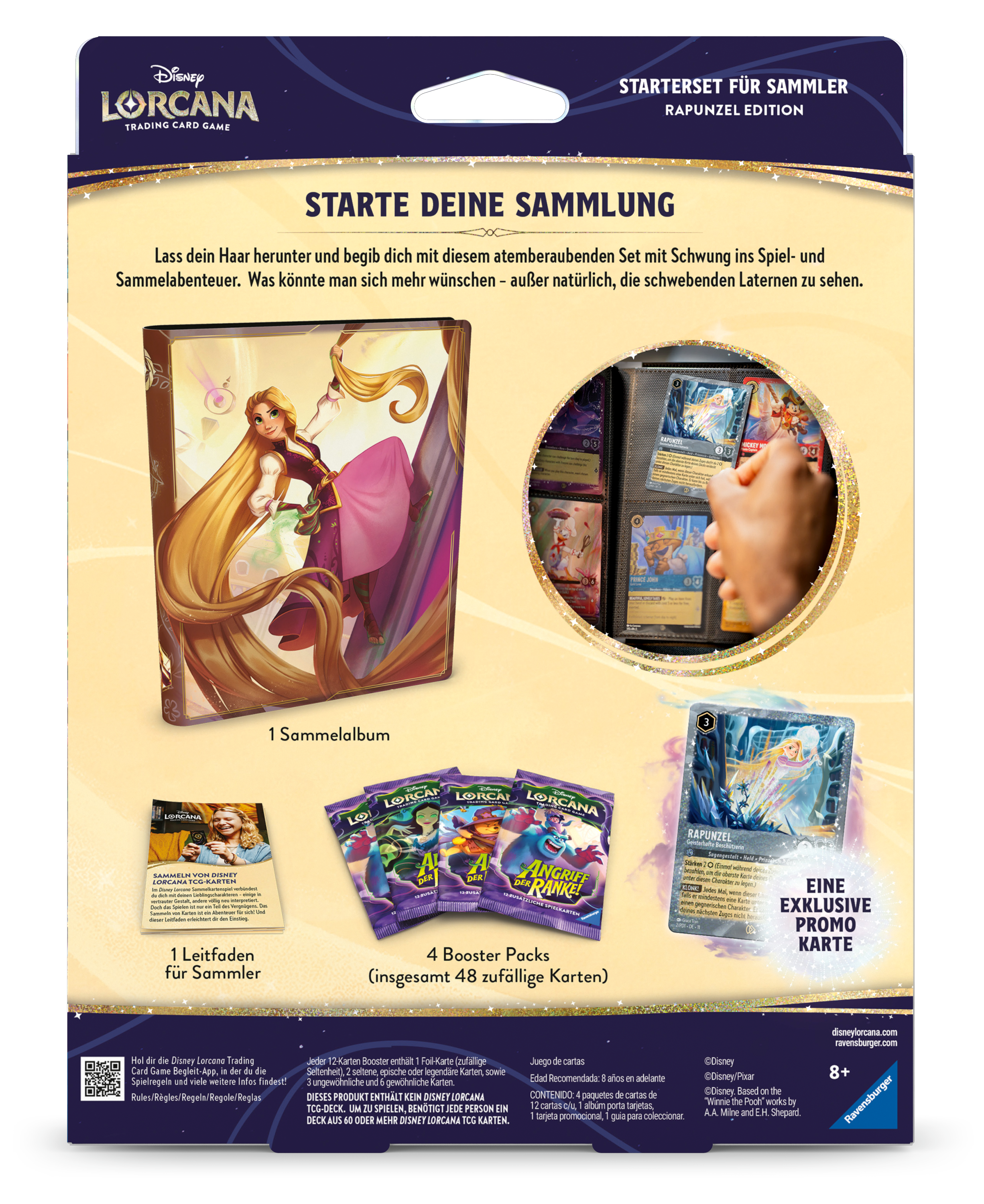 Disney Lorcana: Angriff der Ranke! - Sammler Starterset Rapunzel Edition (DE)