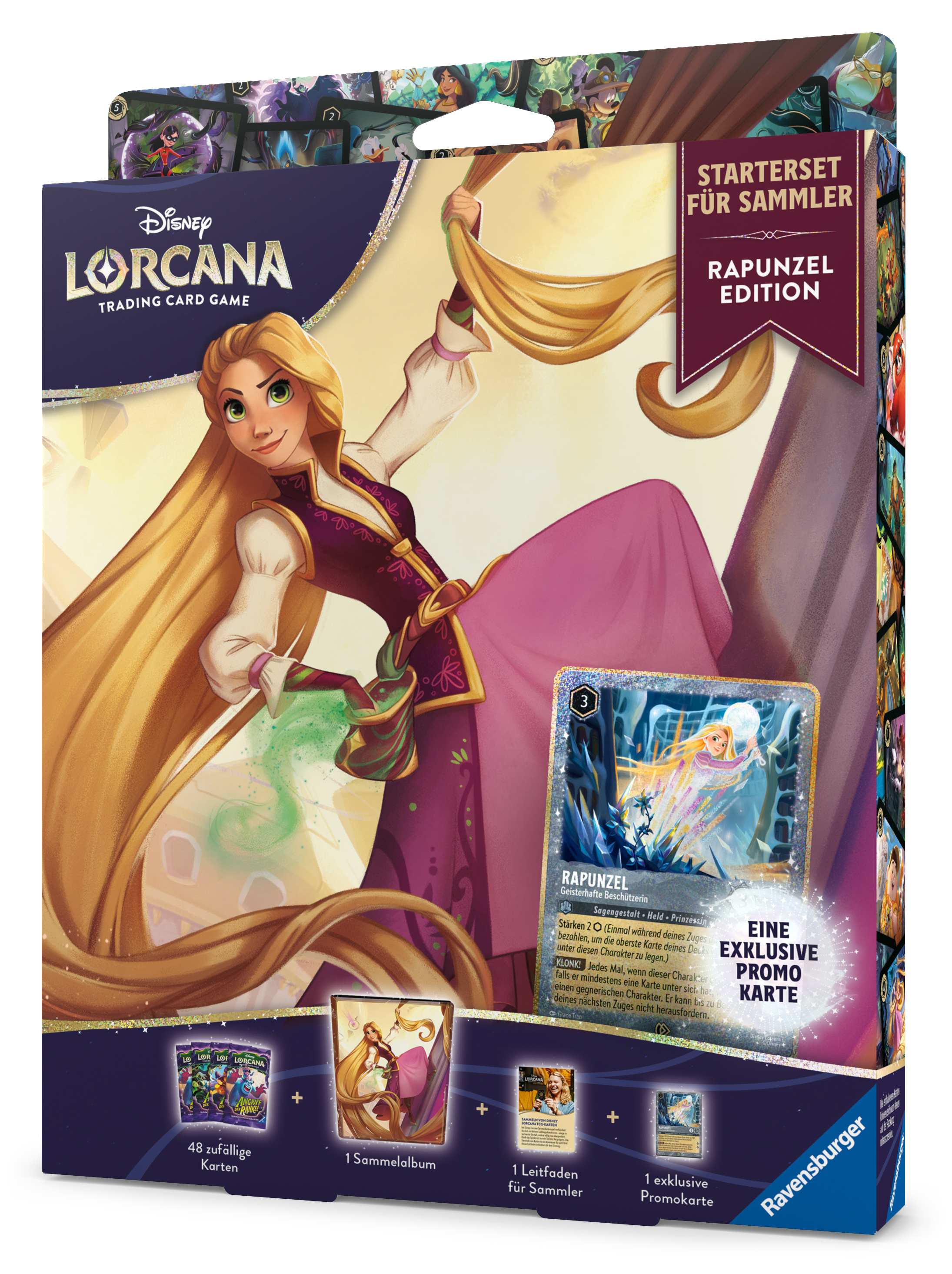 Disney Lorcana: Angriff der Ranke! - Sammler Starterset Rapunzel Edition (DE)