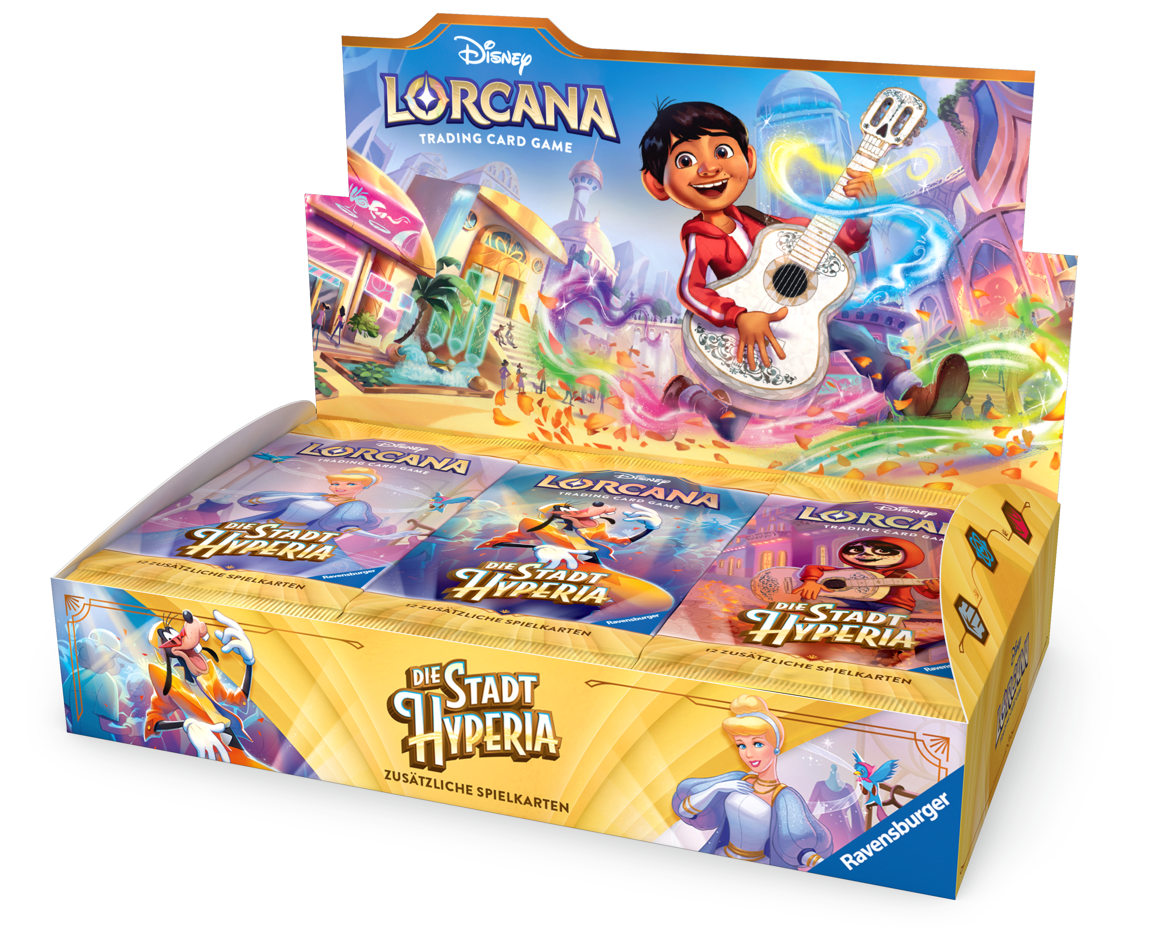 Disney Lorcana: Die Stadt Hyperia – Booster Display DE