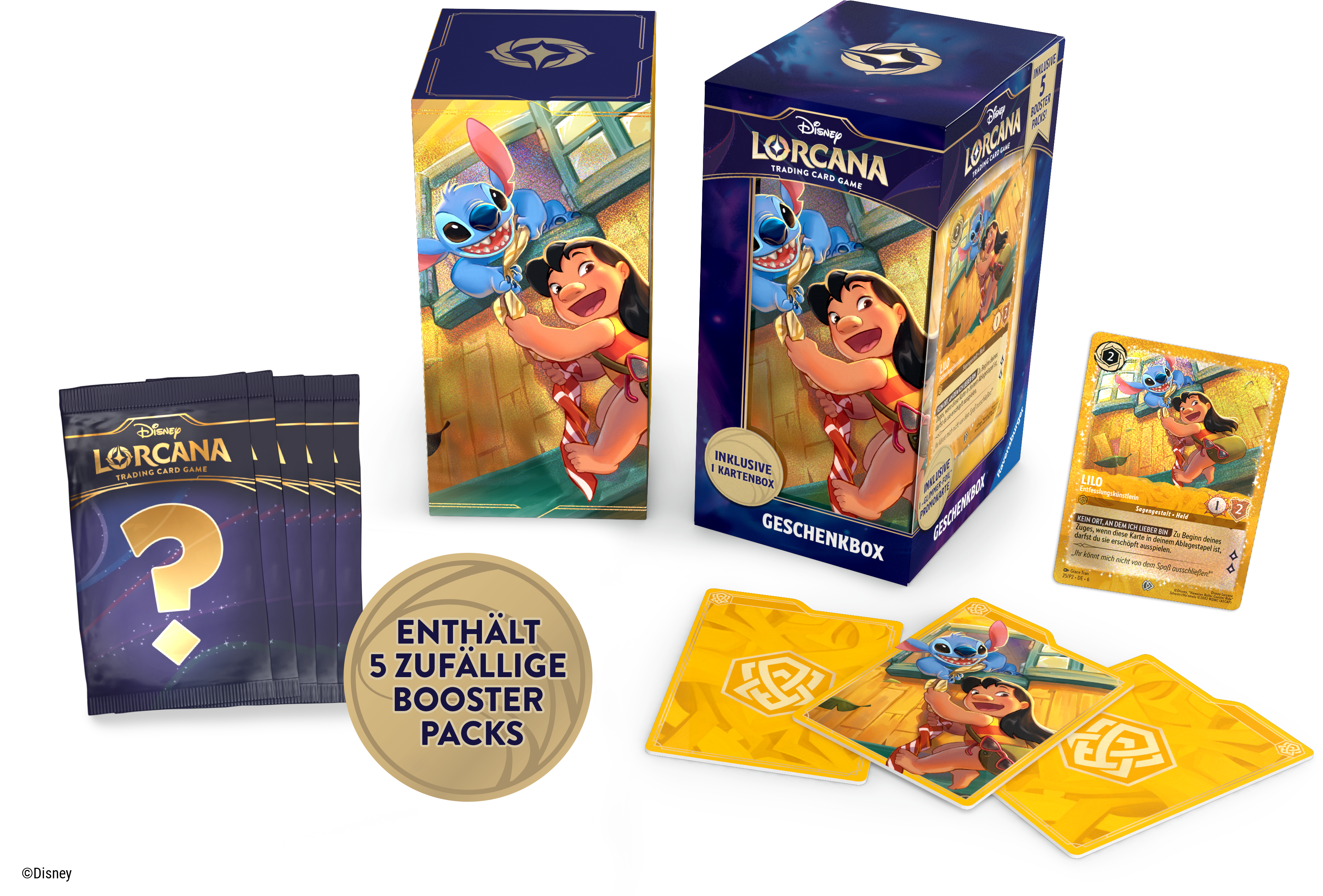 Disney Lorcana: Lilos Geschenk Box