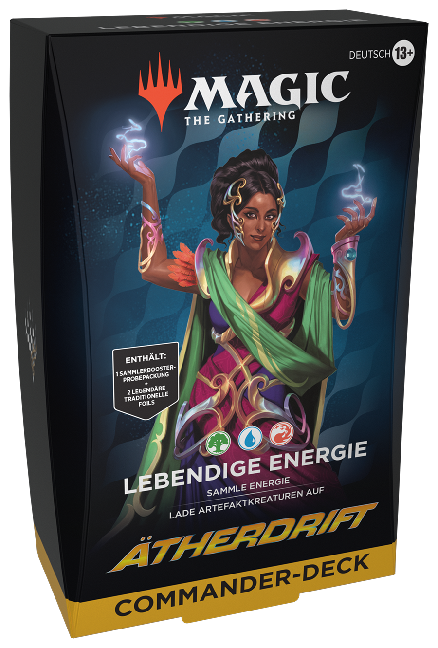 Magic: The Gathering Ätherdrift Commander-Deck – Lebendige Energie