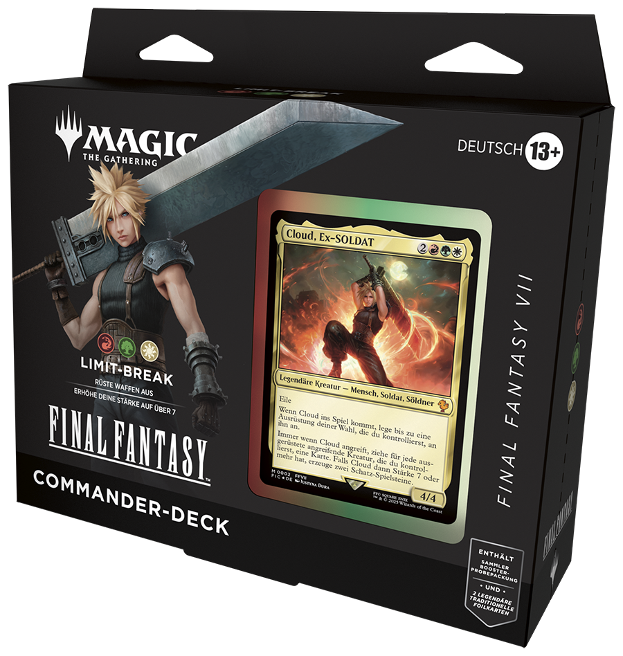 Magic: The Gathering FINAL FANTASY Commander Deck Display