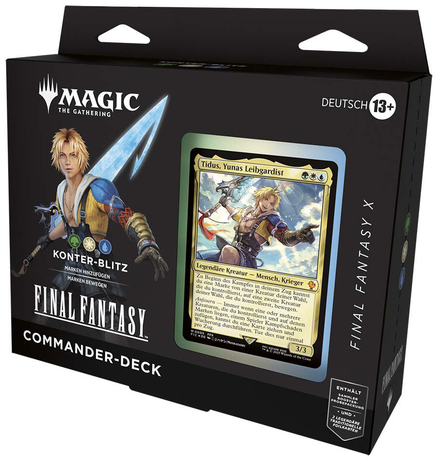 Magic: The Gathering FINAL FANTASY Commander Deck Display