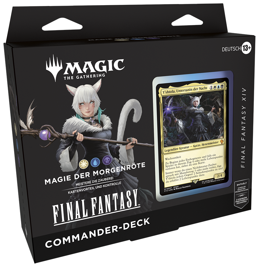 Magic: The Gathering FINAL FANTASY Commander Deck Display