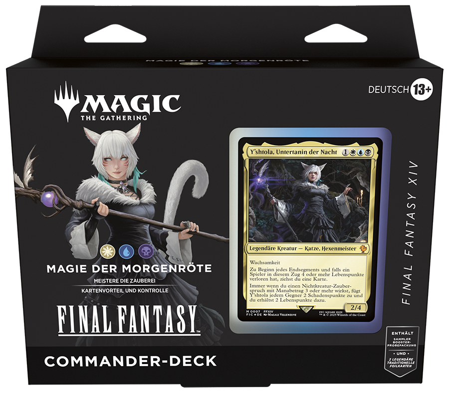 Magic: The Gathering FINAL FANTASY Commander Deck Display
