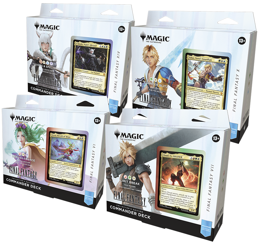 Magic the Gathering meets Final Fantasy - Collector Deck Set