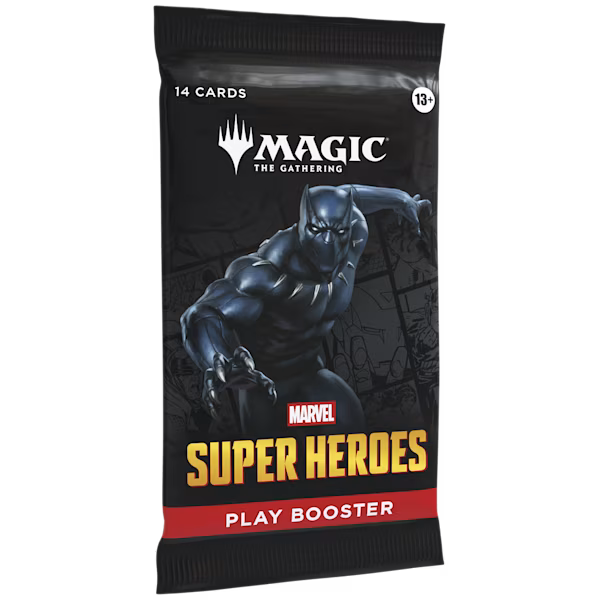 Magic The Gathering Marvel Super Heroes Play Booster Verpackung