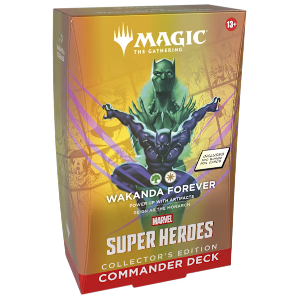 Magic: The Gathering – Marvel Super Heroes Commander Deck: Wakanda über alles Collector's Edition(EN)