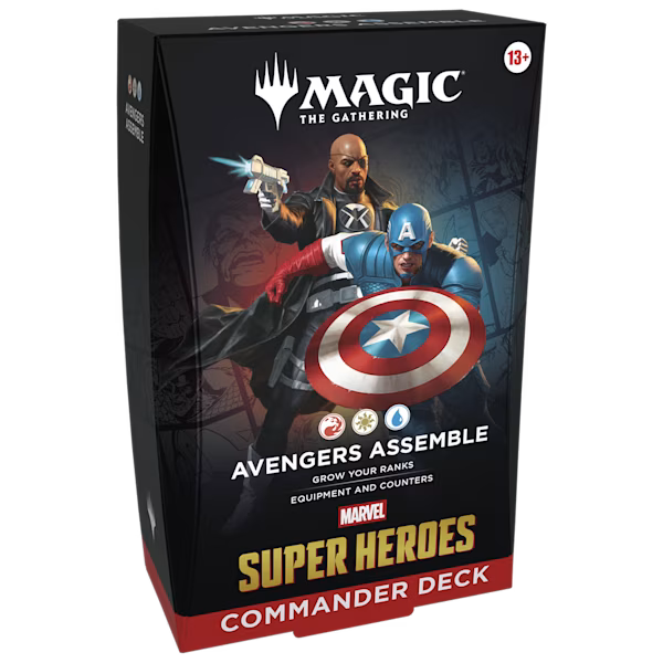Magic: The Gathering – Marvel Super Heroes Commander Deck: Avengers sammeln! (DE)