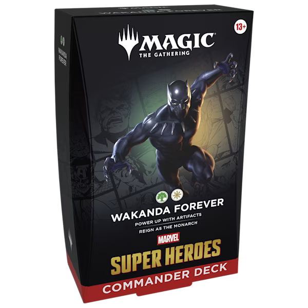 Magic: The Gathering – Marvel Super Heroes Commander Deck: Wakanda über alles (DE)