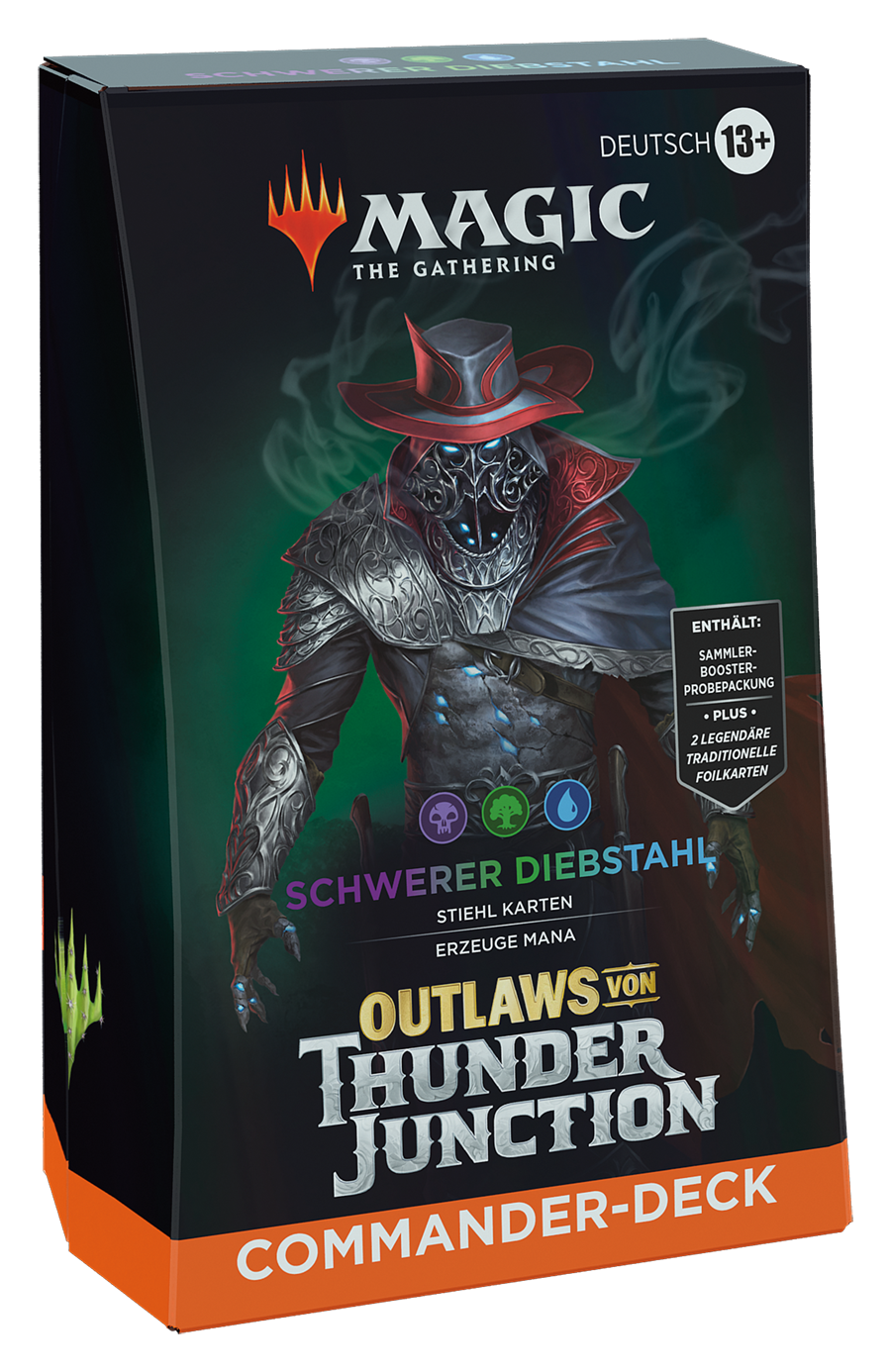Magic: The Gathering - Outlaws von Thunder Junction Commander Deck Schwerer Diebstahl