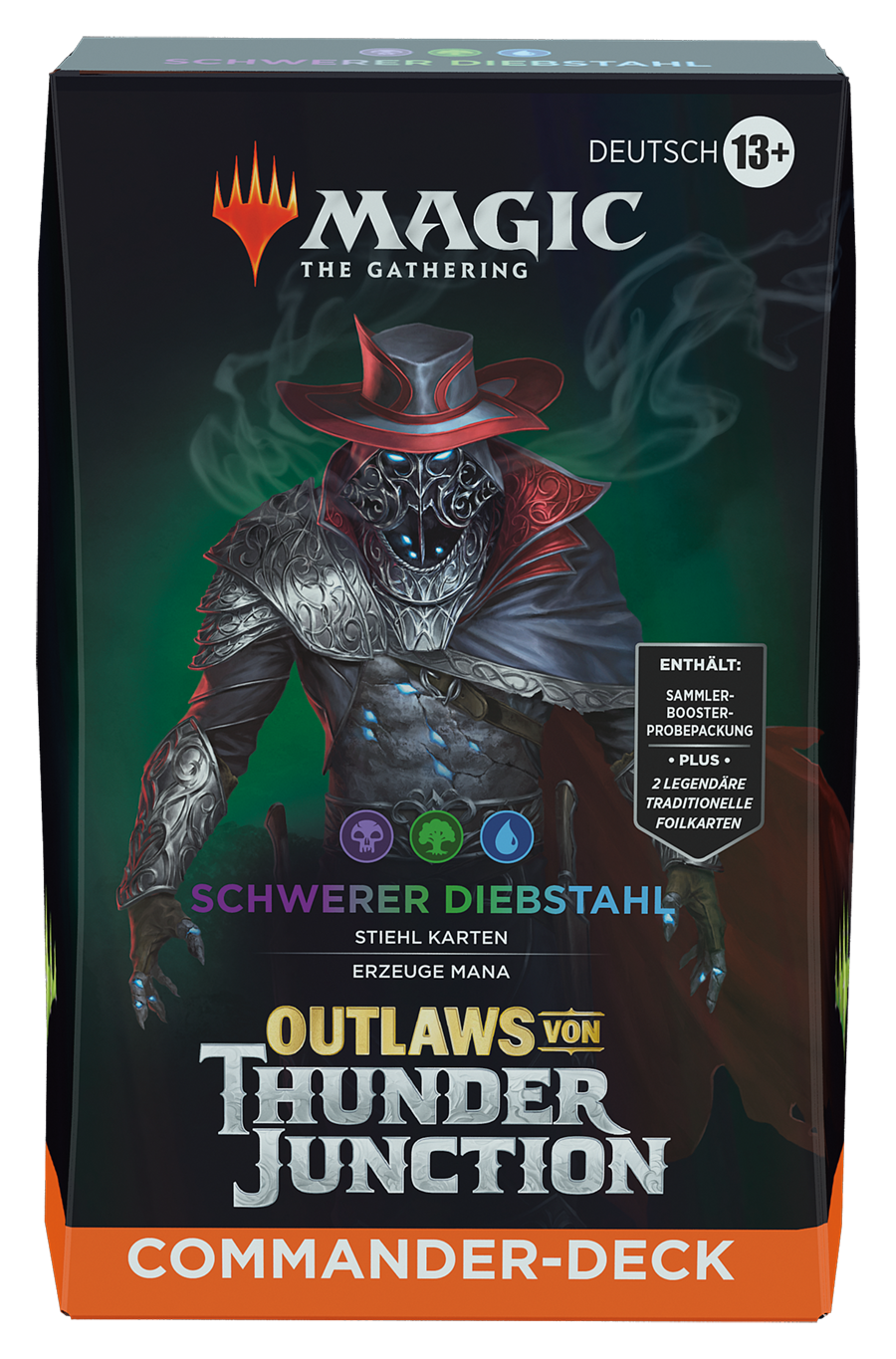 Magic: The Gathering - Outlaws von Thunder Junction Commander Deck Schwerer Diebstahl