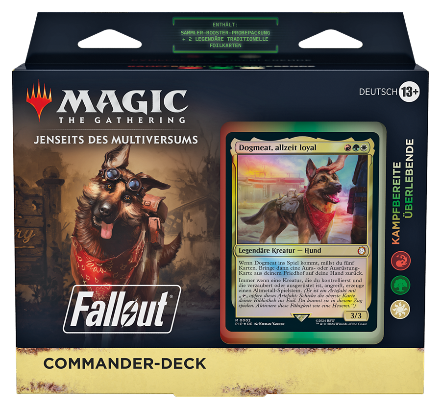 Magic: The Gathering - Fallout Commander-Deck - Kampfbereite Überlebende (DE)