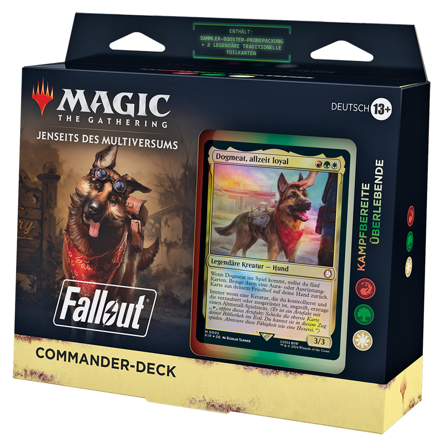 Magic: The Gathering - Fallout Commander-Deck - Kampfbereite Überlebende (DE)