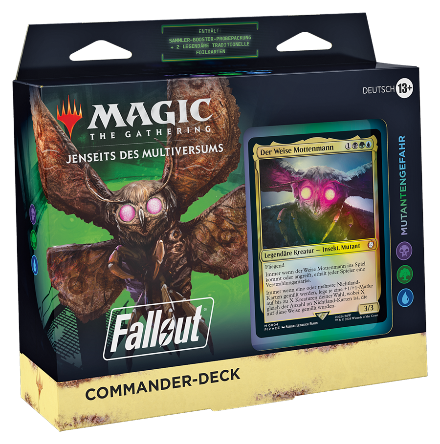 Magic: The Gathering - Fallout Commander-Deck - Mutantenbedrohung (deutsche Version)