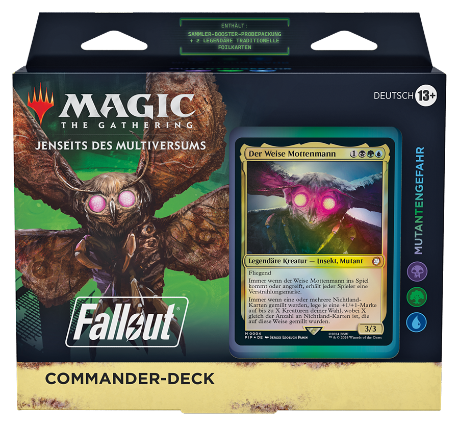 Magic: The Gathering - Fallout Commander-Deck - Mutantenbedrohung (deutsche Version)