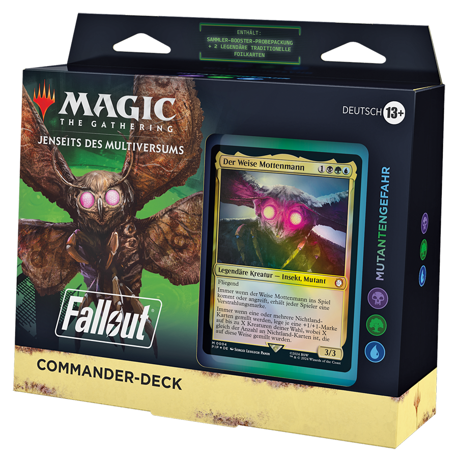 Magic: The Gathering - Fallout Commander-Deck - Mutantenbedrohung (deutsche Version)