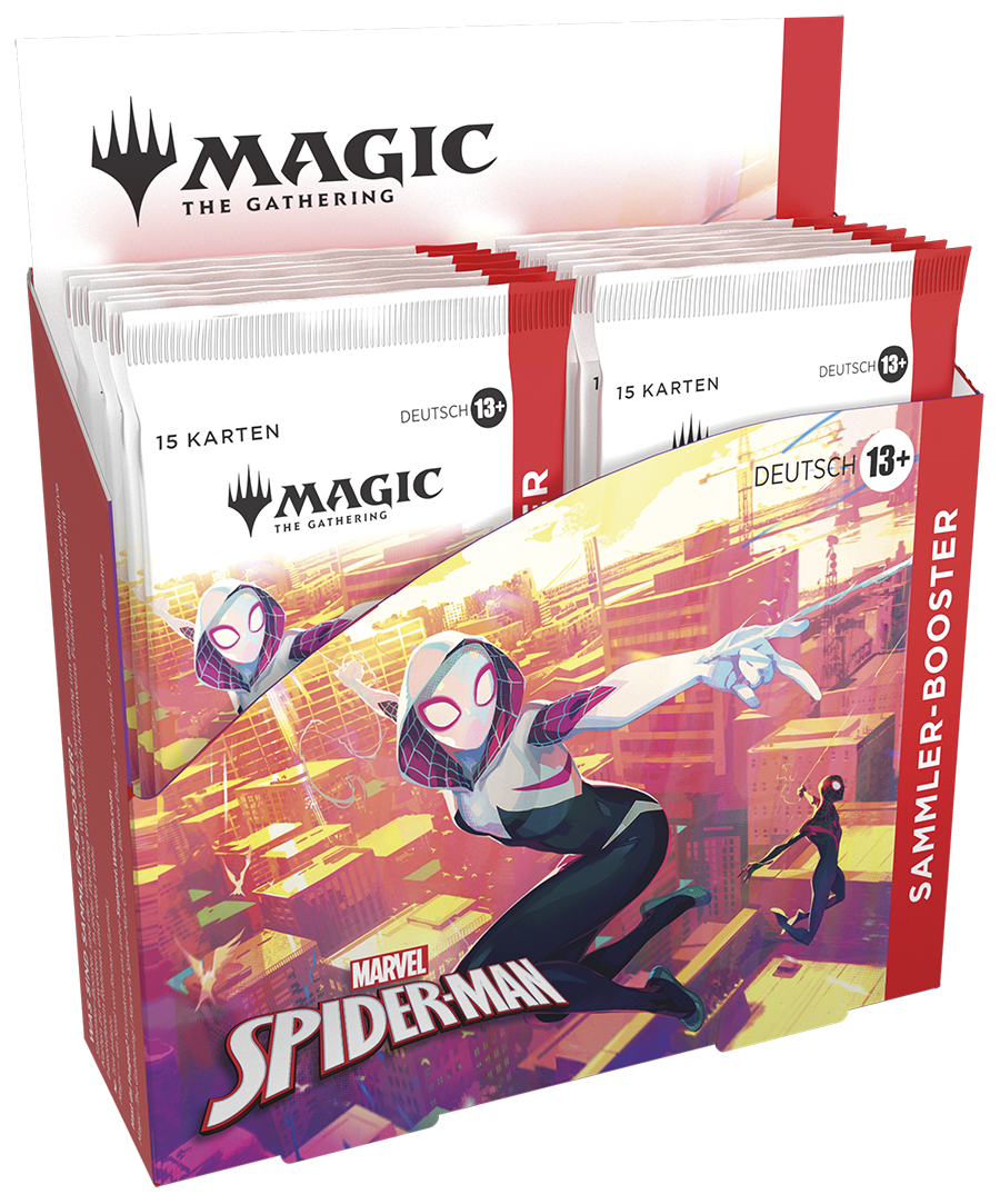 Magic: The Gathering - Jenseits des Multiversums: Marvel´s Spider-Man Sammler-Booster-Display