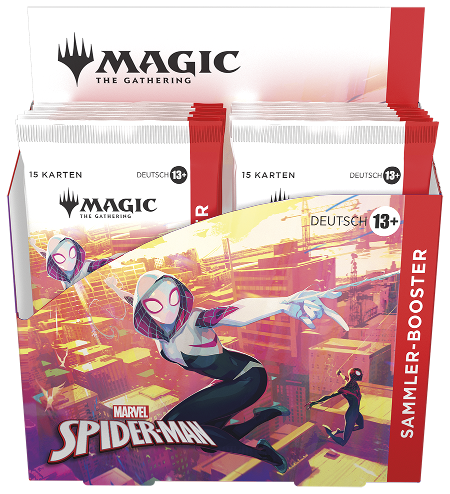 Magic: The Gathering - Jenseits des Multiversums: Marvel´s Spider-Man Sammler-Booster-Display