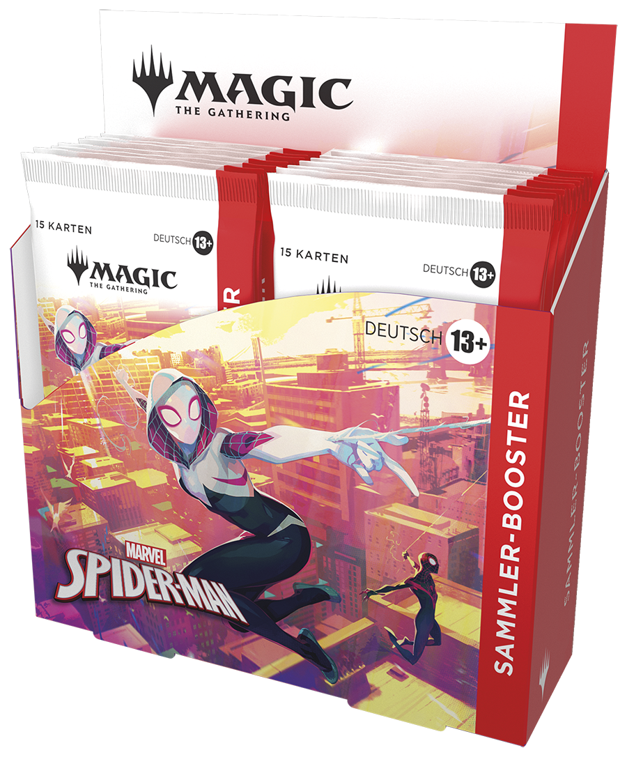 Magic: The Gathering - Jenseits des Multiversums: Marvel´s Spider-Man Sammler-Booster-Display
